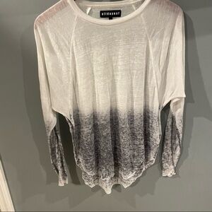 NSF long sleeve ombré shirt p